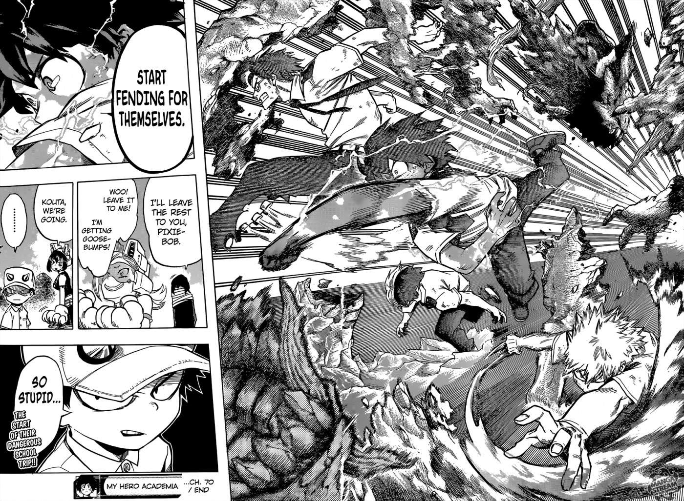 Boku no Hero Academia Chapter 70 19